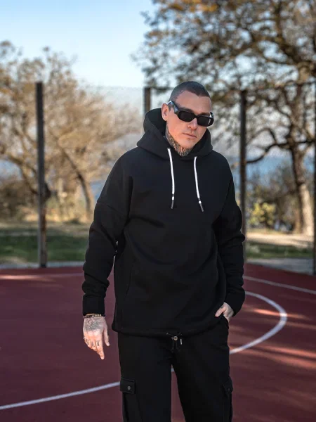 Худі TeamV чорний