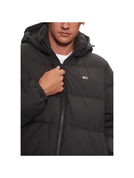 Geacă de blugi Tommy Jeans negru