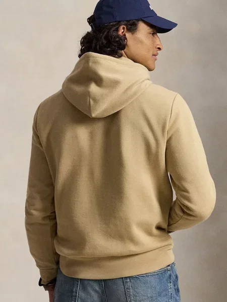 Polo Ralph Lauren bluza z kapturem z bawełną