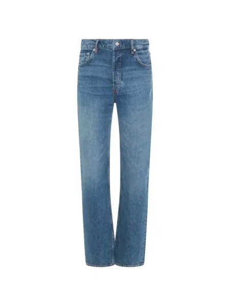 Blugi drepți Anine Bing albastru