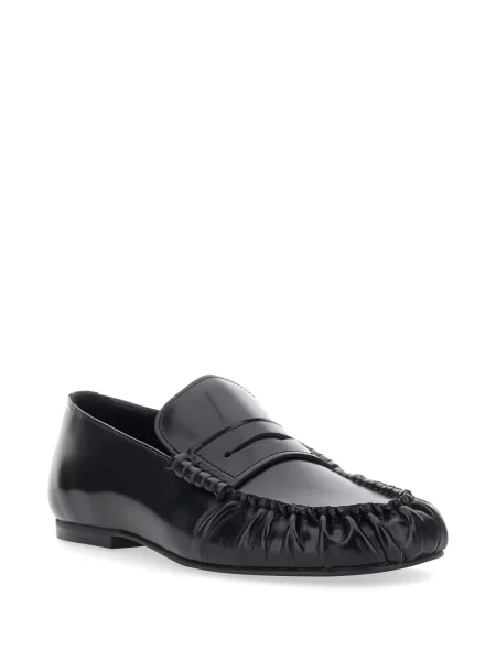Pantofi loafer Alohas din piele negru