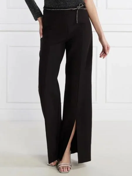 HUGO Pantaloni cu cordon Hulerika negru