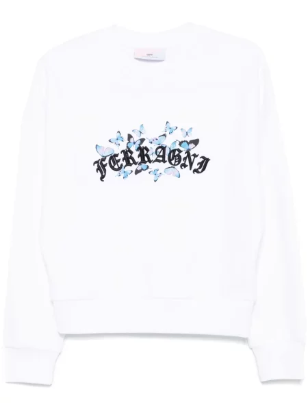 Hanorac Chiara Ferragni alb
