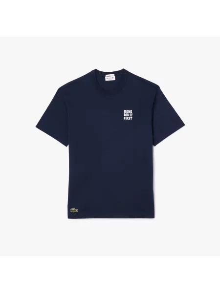 Футболка Lacoste синяя