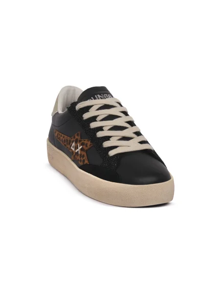 Pantofi Sun68 din piele negru