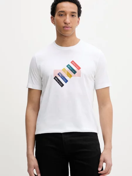 PS Paul Smith tricou pentru bărbați din alb