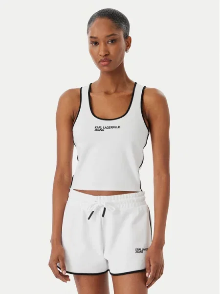 Top Karl Lagerfeld biela