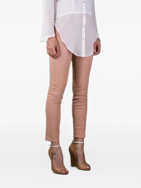 Κοκαλιάρης skinny τζιν Dsquared2 με αυτόγραφο ροζ