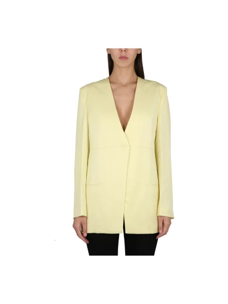 Marynarka Jil Sander żółta