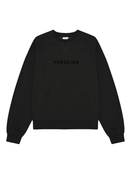 Haftowana bluza Herskind czarna