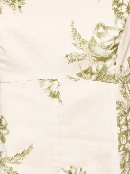 Rochie midi Zimmermann cu imagine roz