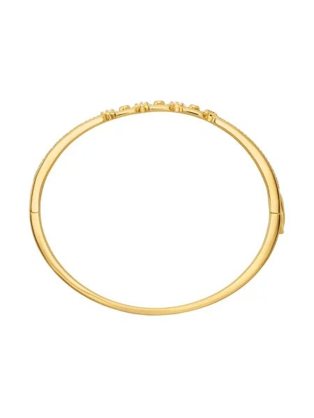 Bransoletka Michael Kors elegancka z dżetami żółta