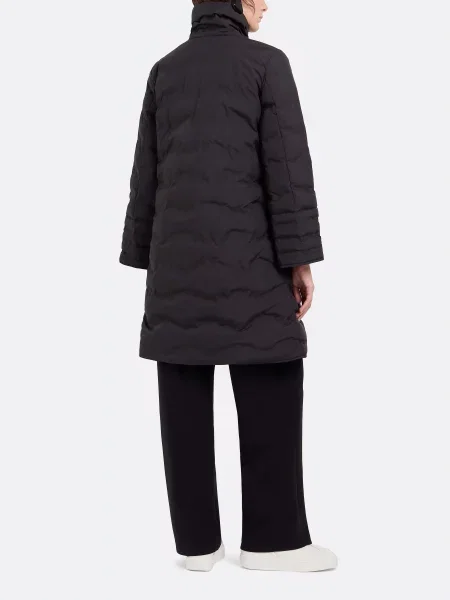 Пальто з утеплювачем Emporio Armani чорний