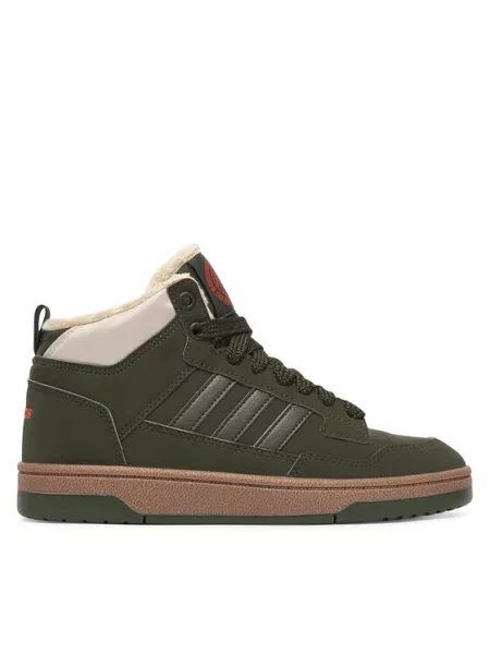 ADIDAS SPORTSWEAR Visoke tenisice Rapid Court svijetlobež / tamno zelena