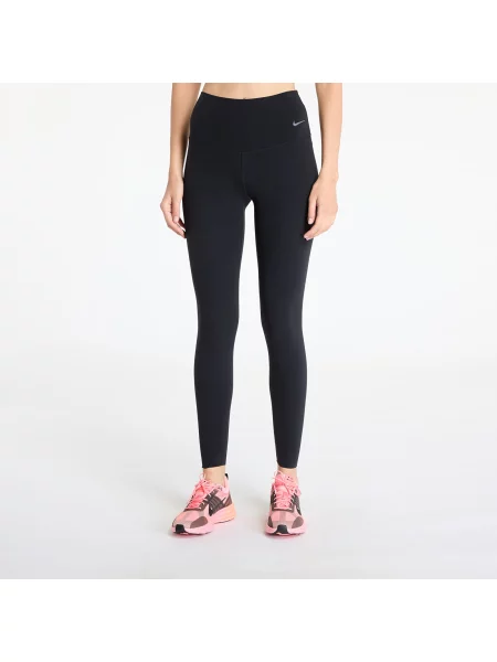 Colanți Nike Zenvy Gentle-Support High-Waisted Full-Length Leggings Black/ Black M negru