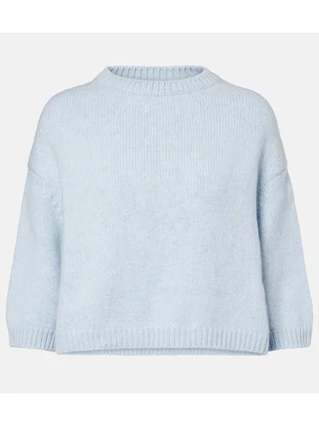 Pulover Khaite din cașmir albastru