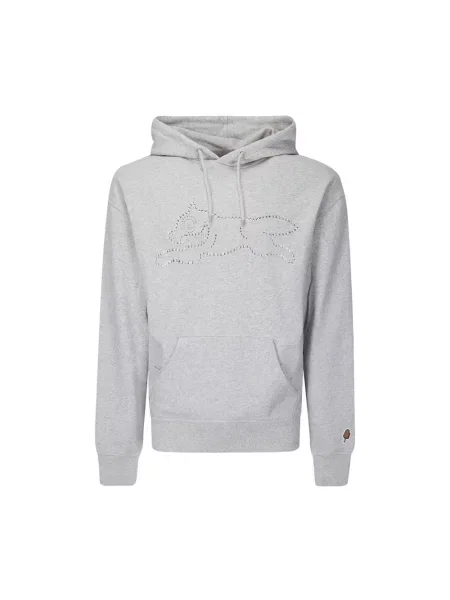 Bluza z kapturem Billionaire z kapturem szara
