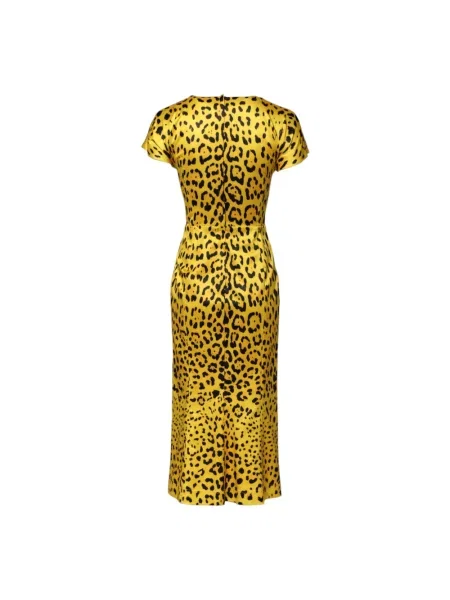 Sukienka Dolce And Gabbana żółta
