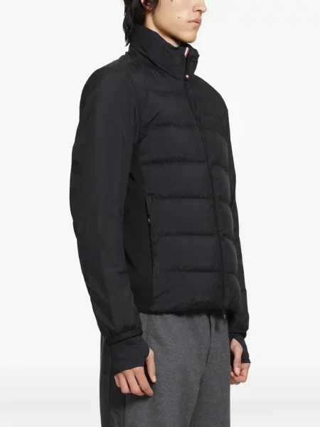 Matlasat geacă Moncler Grenoble negru