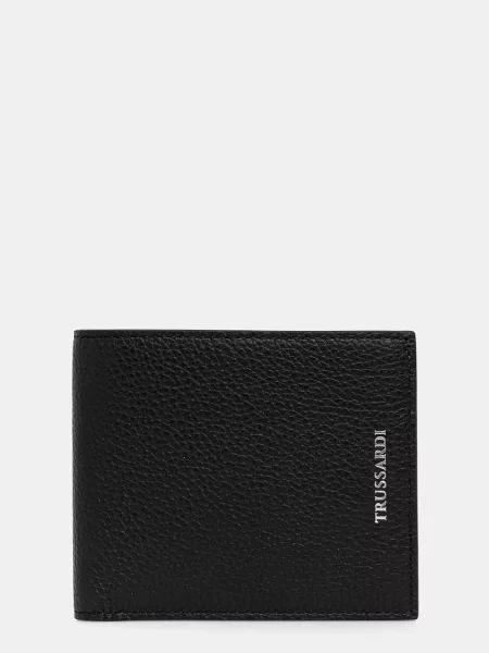 Trussardi portofel de piele negru