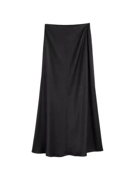 Fusta maxi Danamé drapată negru