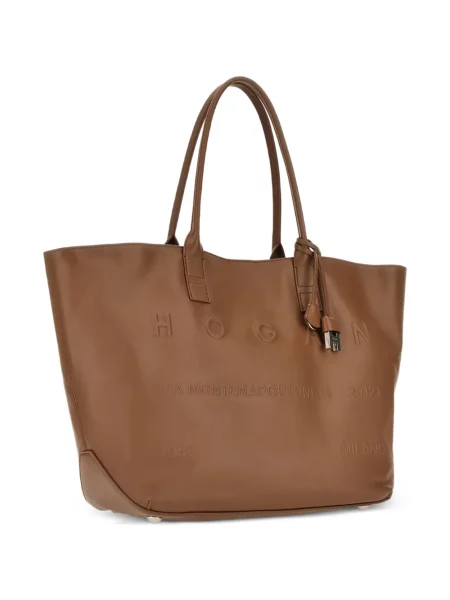 Geantă shopper Hogan maro