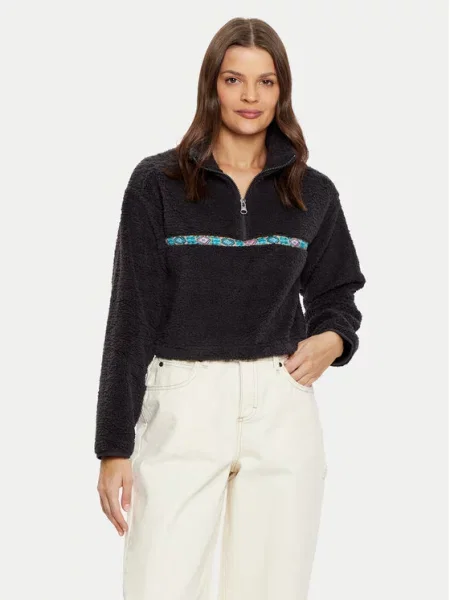 Fleece φλις φούτερ Billabong μαύρο