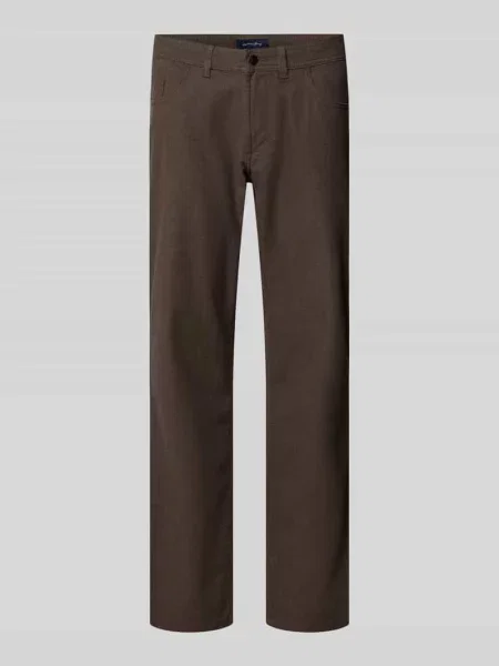 Jeansy o kroju slim fit w 5 kieszeni Christian Berg Men