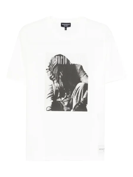 Tricou Emporio Armani alb