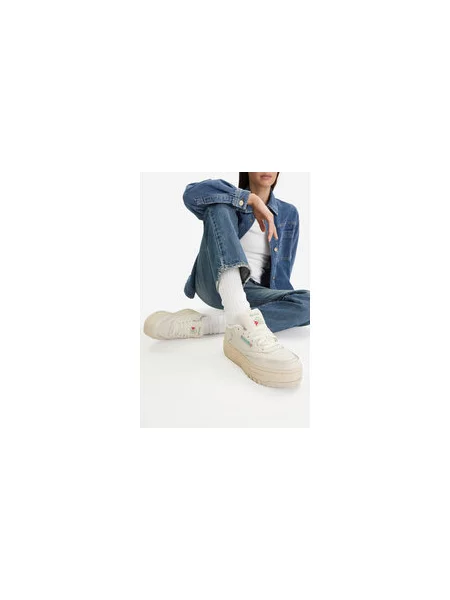 Sneakersy Reebok EO-CLUB C EXTRA Krémová