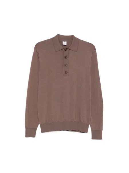 Sweter Eleventy brązowy
