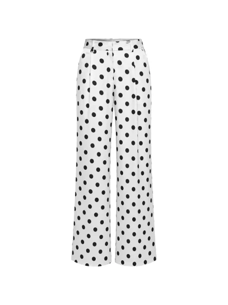 Pantaloni Sa Su Phi cu buline alb