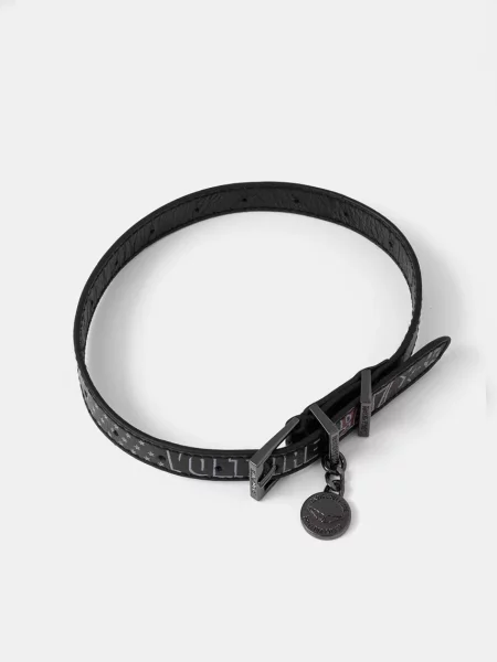 Usnjena zapestnica ZADIG&VOLTAIRE črna