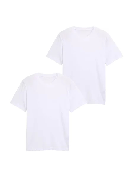 TOM TAILOR Tricou alb