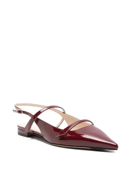 Pantofi cu toc Alexandre Birman slingback roșu