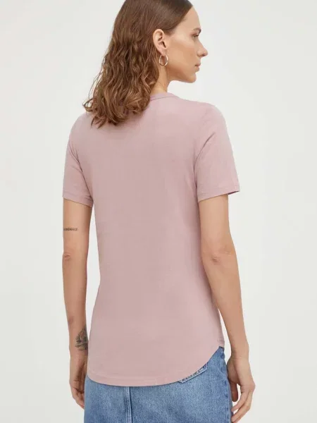 G-Star t-shirt różowa