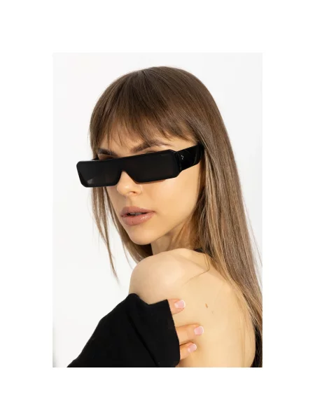 Okulary przeciwsłoneczne Rick Owens czarne