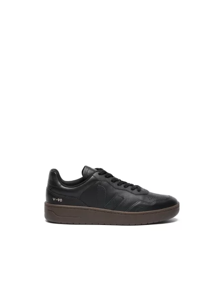 Sneakersy Veja skórzane czarne