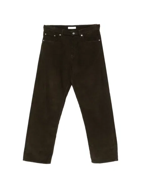 Pantaloni Sunflower de catifea cord verde