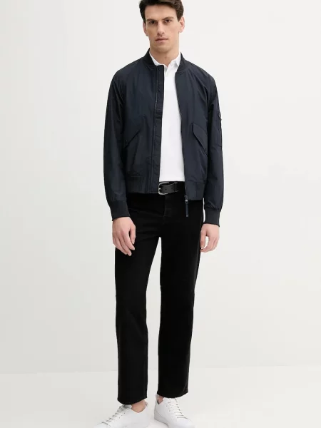 Tricou cu mânecă lungă Tommy Hilfiger alb