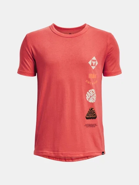 Tricou copii Under Armour roz