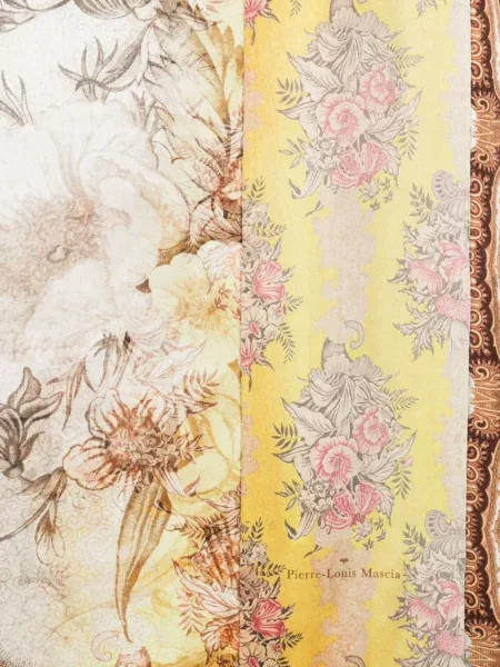 Fular Pierre-louis Mascia cu model floral