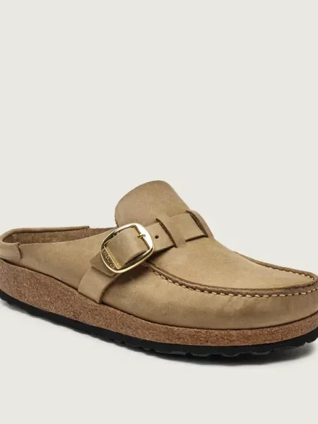 Birkenstock Mules încălțăminte Buckley | narrow fit | piele întoarsă bej