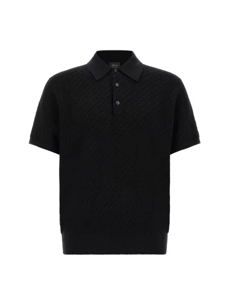 Koszulka polo Brioni czarna