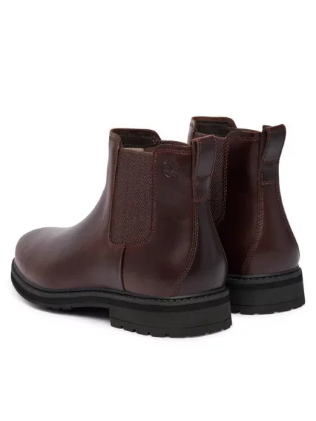 Timberland Gležnjarji Chelsea Stormbucks rjava