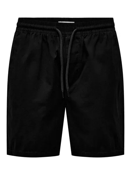 Pantaloni scurți Only & Sons negru