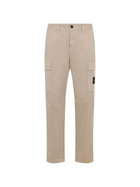 Pantaloni cargo Stone Island cu strasuri