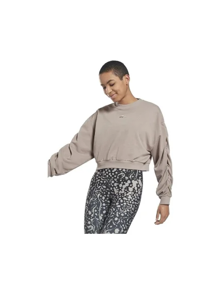 Geacă Reebok Sport tricotate bej