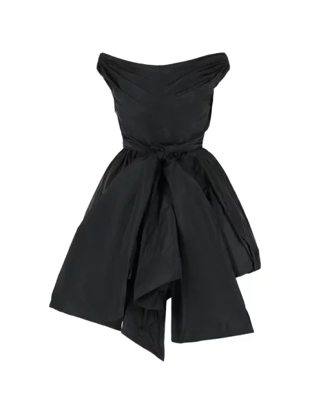Rochie Blumarine cu volane asimetrică negru