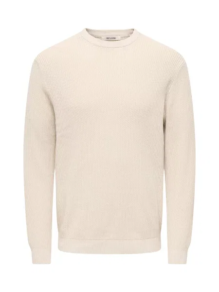 Only & Sons Pulover ONSTOBI deschis gri